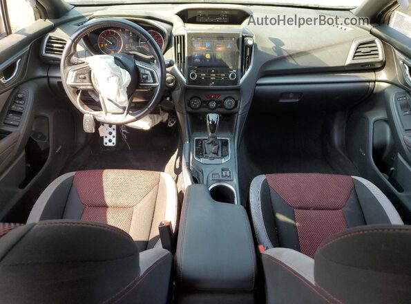 4S3GTAM63M3710380 2021 SUBARU IMPREZA Белый Вид панели приборов