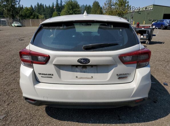 4S3GTAM63M3710380 2021 SUBARU IMPREZA Белый Вид сзади