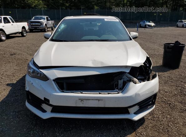 4S3GTAM63M3710380 2021 SUBARU IMPREZA Белый Вид спереди