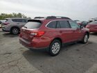 2017 Subaru Outback 2.5i Premium Темно-бордовый vin: 4S4BSACC3H3350582