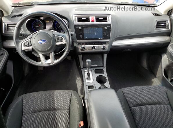 4S4BSACC3H3350582 2017 SUBARU OUTBACK Темно-бордовый Вид панели приборов