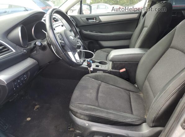 4S4BSAFC4G3266412 2016 SUBARU OUTBACK Серебряный Вид салона спереди