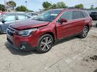 2018 Subaru Outback 2.5i Limited Red vin: 4S4BSANC4J3366423
