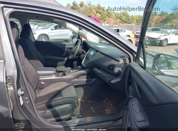 4S4BTAAC3L3109713 2020 SUBARU OUTBACK Gray Widok wnętrza z przodu