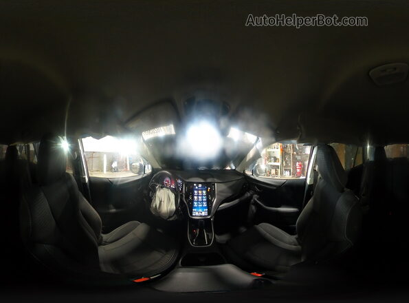 4S4BTACC3P3148756 2023 SUBARU OUTBACK Темно-бордовый Панорамный вид салона 360°
