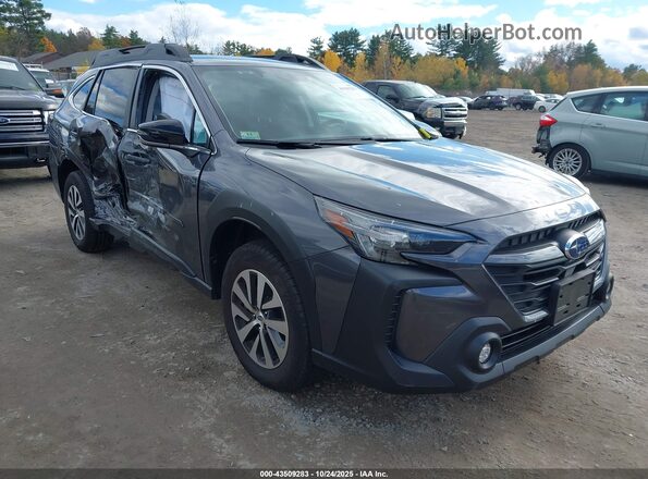 4S4BTADC4S3115448 2025 SUBARU OUTBACK Gray წინა მარჯვენა
