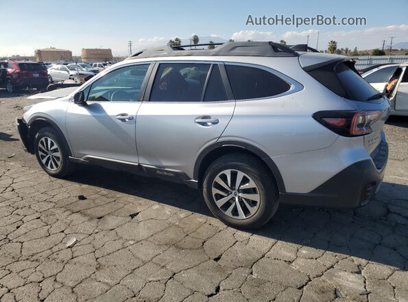 4S4BTAEC0L3239216 2020 SUBARU OUTBACK Серебряный Задняя левая четверть