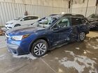 2020 Subaru Outback Premium Blue vin: 4S4BTAEC5L3126118