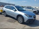 2020 Subaru Outback Premium Silver vin: 4S4BTAECXL3243029