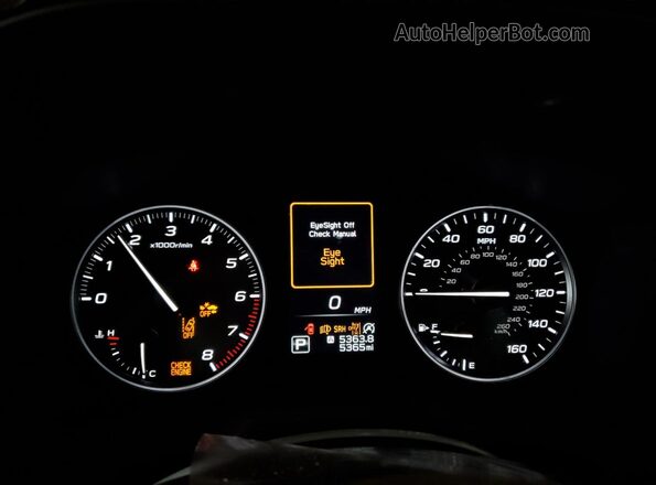 4S4BTAFC4S3135311 2025 SUBARU OUTBACK Gray Widok zestawu wskaźników