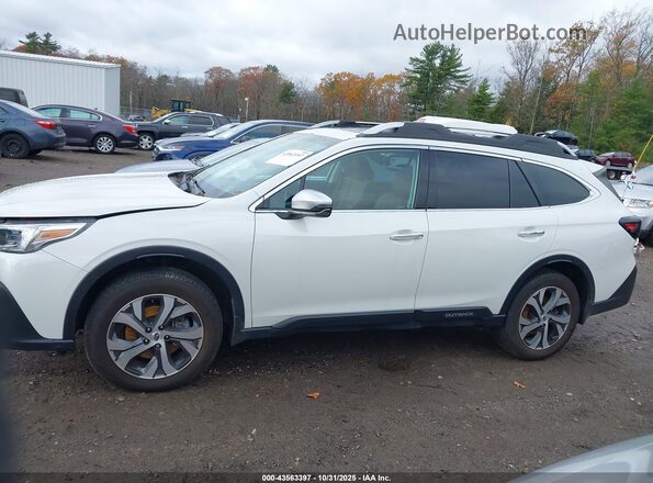 4S4BTAPC5N3255847 2022 SUBARU OUTBACK Белый Панорамный вид салона 360°