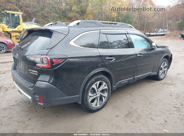 4S4BTGPD7L3103593 2020 SUBARU OUTBACK Черный Задняя правая четверть