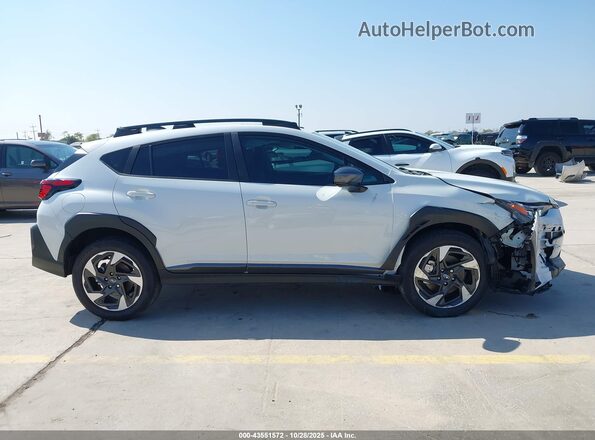4S4GUHM6XS3739051 2025 SUBARU CROSSTREK Белый Панорамный вид салона 360°