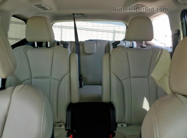 4S4WMAMD7L3454102 2020 SUBARU ASCENT Черный Вид задних сидений