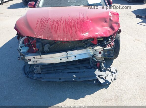 4T1B21HK2KU011121 2019 TOYOTA CAMRY HYBRID Красный Вид щитка приборов