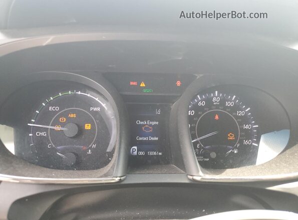 4T1BD1EB9HU058136 2017 TOYOTA AVALON White Vista del cuadro de instrumentos