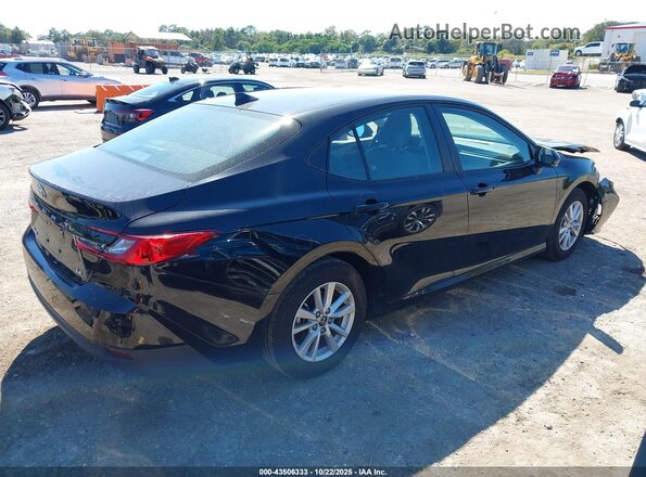 4T1DAACK4SU564713 2025 TOYOTA LE Черный Задняя правая четверть