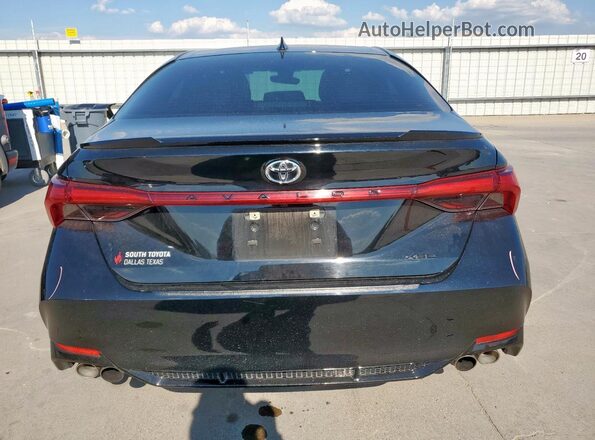 4T1EZ1FB7LU046489 2020 TOYOTA AVALON Black Widok z tyłu