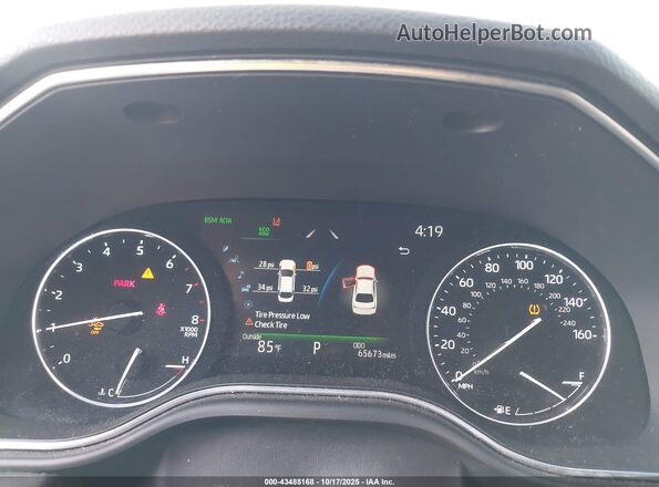 4T1FZ1FB5LU051002 2020 TOYOTA AVALON White Widok tylnych siedzeń