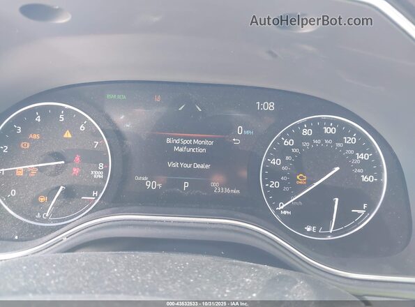 4T1GZ1FB6NU072089 2022 TOYOTA AVALON Gray Հետևի նստատեղերի տեսք