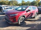 2022 Toyota Rav4 Hybrid Limited Темно-бордовый vin: 4T3D6RFV0NU081463