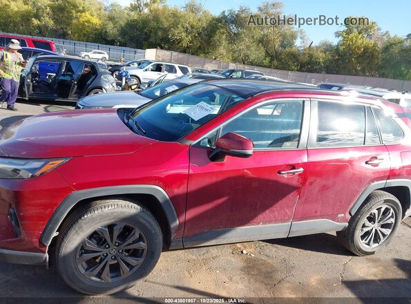 4T3D6RFV0NU081463 2022 TOYOTA LIMITED Темно-бордовый Панорамный вид салона 360°