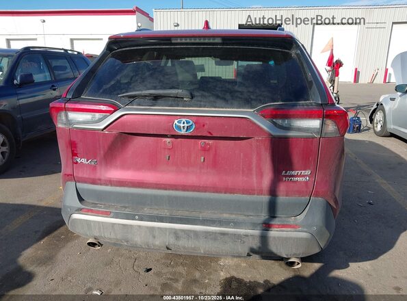 4T3D6RFV0NU081463 2022 TOYOTA LIMITED Темно-бордовый 
