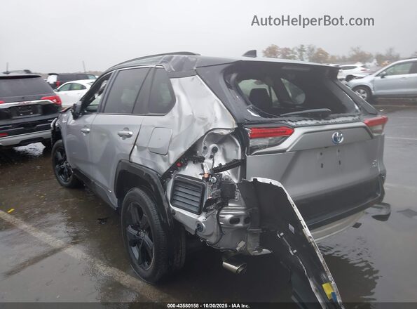 4T3E6RFV1MU059801 2021 TOYOTA RAV4 HYBRID Gray Trasero izquierdo