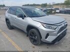 2020 Toyota Rav4 Hybrid Xse Silver vin: 4T3EWRFV5LU008087