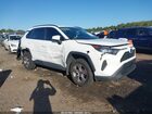 2022 Toyota Rav4 Hybrid Le White vin: 4T3MWRFV1NU057995