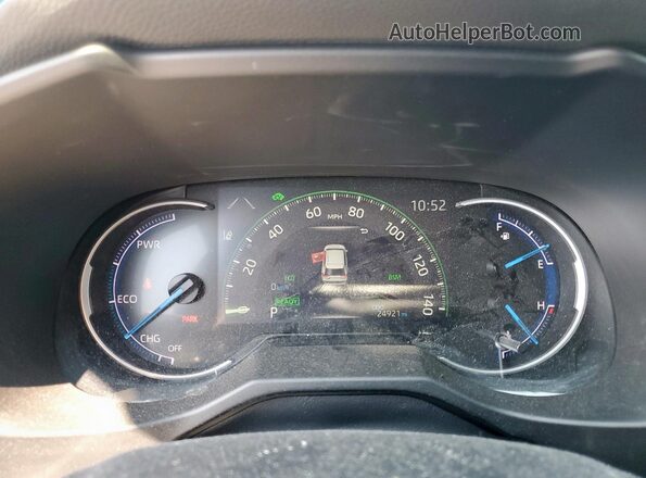 4T3RWRFV2PU107988 2023 TOYOTA LE Charcoal Instrument cluster view