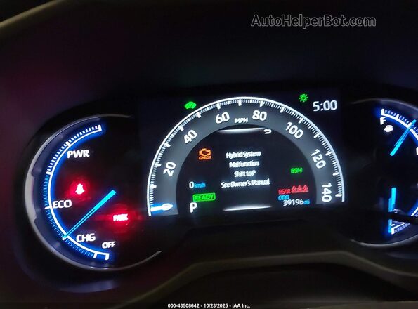 4T3T6RFV3PU106273 2023 TOYOTA RAV4 HYBRID White Widok tylnych siedzeń