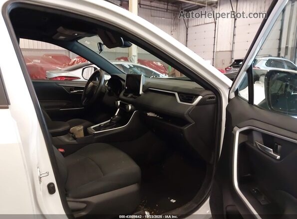 4T3T6RFV3PU106273 2023 TOYOTA RAV4 HYBRID White Widok wnętrza z przodu