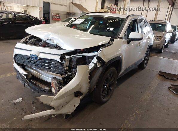 4T3T6RFV3PU106273 2023 TOYOTA RAV4 HYBRID White Przód lewy