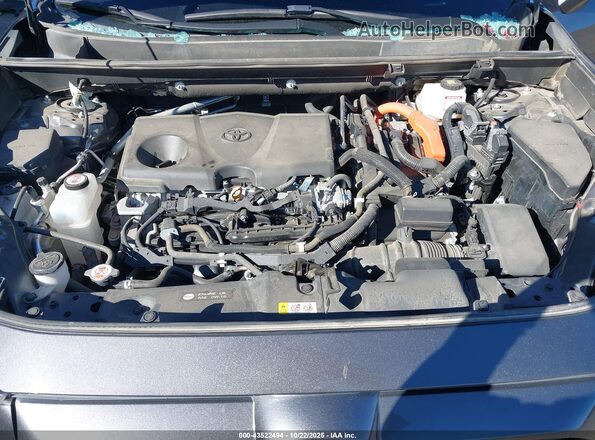 4T3T6RFVXNU073530 2022 TOYOTA RAV4 HYBRID Gray Vista trasera