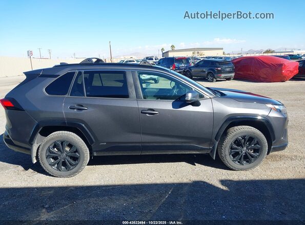 4T3T6RFVXNU073530 2022 TOYOTA RAV4 HYBRID Gray Vista interior trasera