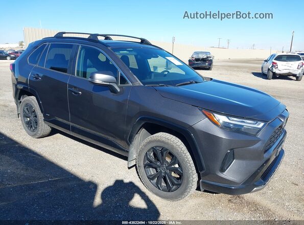 4T3T6RFVXNU073530 2022 TOYOTA RAV4 HYBRID Gray Delantero derecho