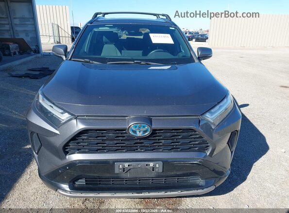 4T3T6RFVXNU073530 2022 TOYOTA RAV4 HYBRID Gray Vista del cuadro de instrumentos