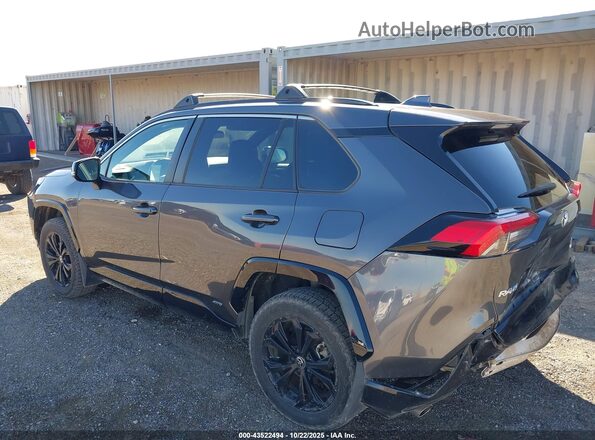 4T3T6RFVXNU073530 2022 TOYOTA RAV4 HYBRID Gray Trasero izquierdo