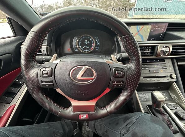 JTHC81D22K5035098 2019 LEXUS IS Черный Вид щитка приборов