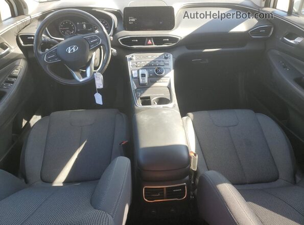 5NMS2DAJ9PH609342 2023 HYUNDAI SANTA FE White ხელსაწყოთა პანელის ხედი
