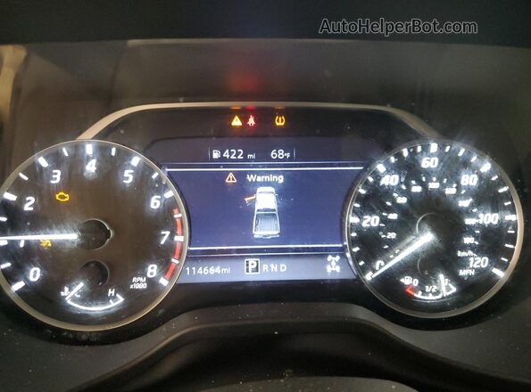 1N6AA1EC8NN107024 2022 NISSAN TITAN White Vista de los asientos traseros