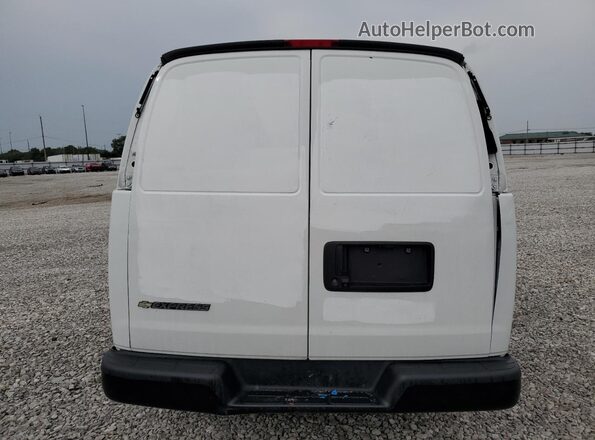 1GCZGGFG9L1177144 2020 CHEVROLET EXPRESS Белый Вид салона спереди