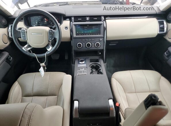 SALRG2RV1JA053954 2018 LAND ROVER DISCOVERY Blue Widok zestawu wskaźników