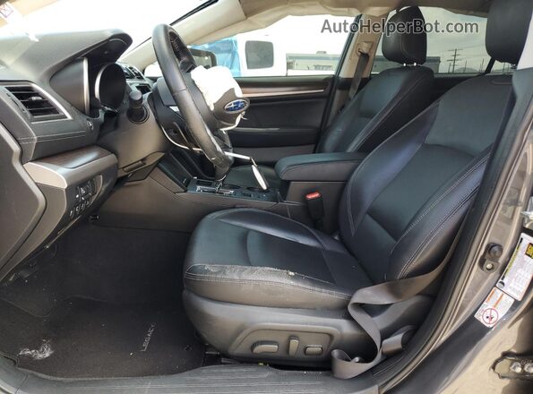 4S3BNAN68J3013799 2018 SUBARU LEGACY Charcoal Առջևի վահանակի տեսք