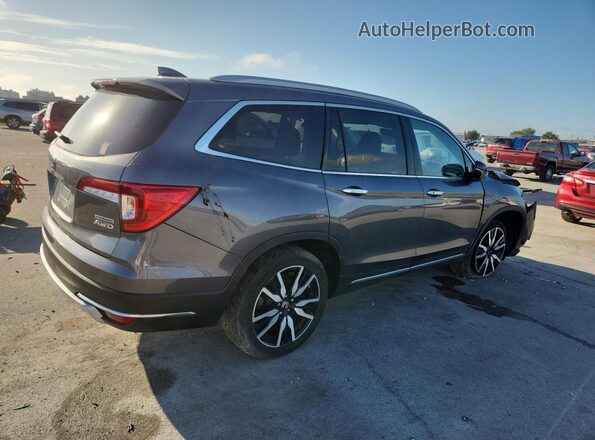 5FNYF6H95MB048527 2021 HONDA PILOT Угольный Задняя правая четверть