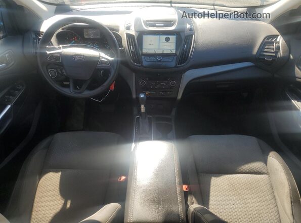 1FMCU9GD2HUD50101 2017 FORD ESCAPE Blue Vista del cuadro de instrumentos