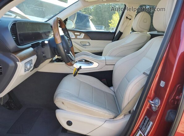 4JGFB4JB8LA250446 2020 MERCEDES-BENZ GLE-CLASS Красный Вид панели приборов