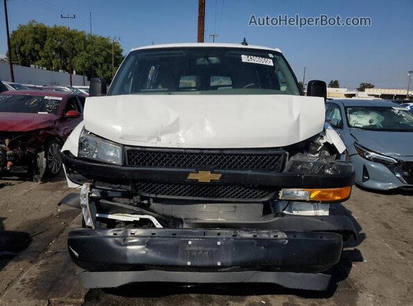 1GAZGNFP3P1234182 2023 CHEVROLET EXPRESS Белый Вид сзади