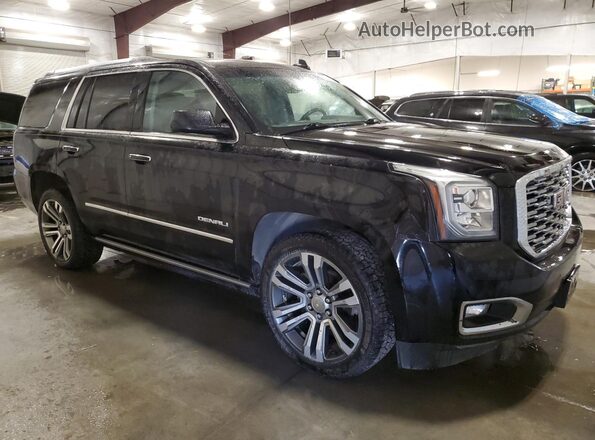 1GKS2CKJ9JR274938 2018 GMC YUKON Черный Вид спереди